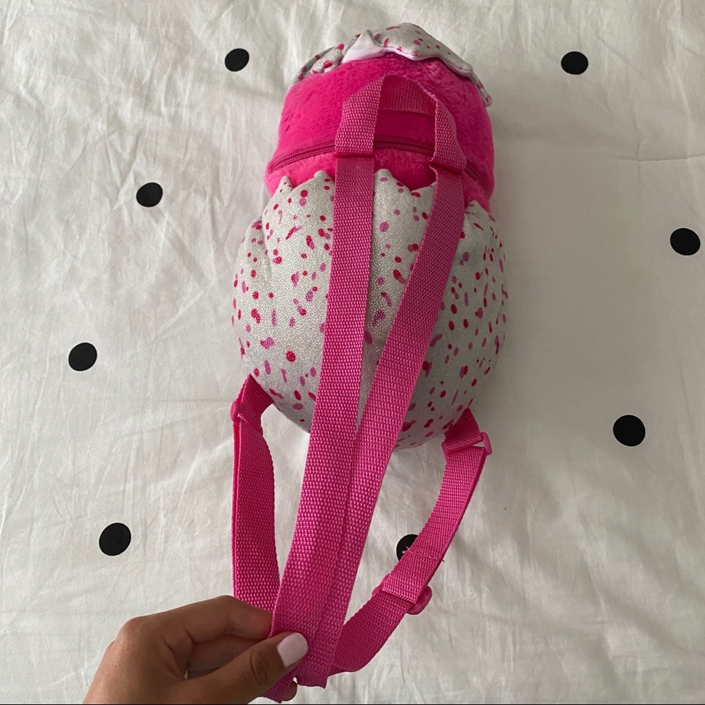 Pink & White Hatchimals Backpack - Picture 3 of 6